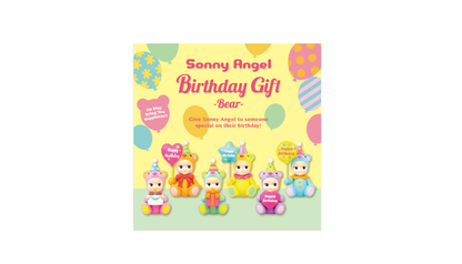Full Box scellée Sonny Angel - Birthday Gift Bear Series - SABGBS