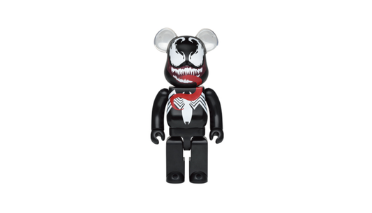 Bearbrick x Marvel Spider Man Happy Lottery 2022 Venom 400%  - BMSHLV400