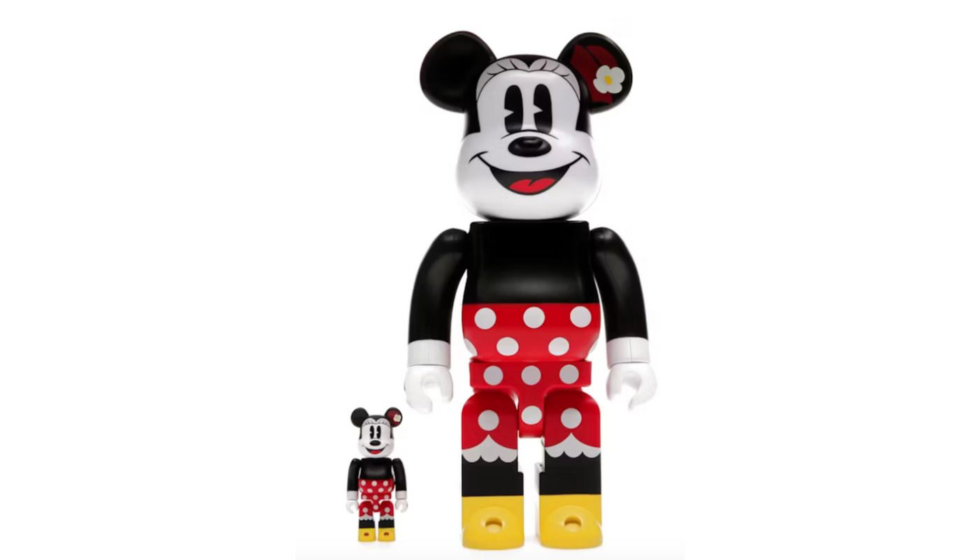 Bearbrick x Disney Minnie Mouse 100% & 400% Set - BDMM14S