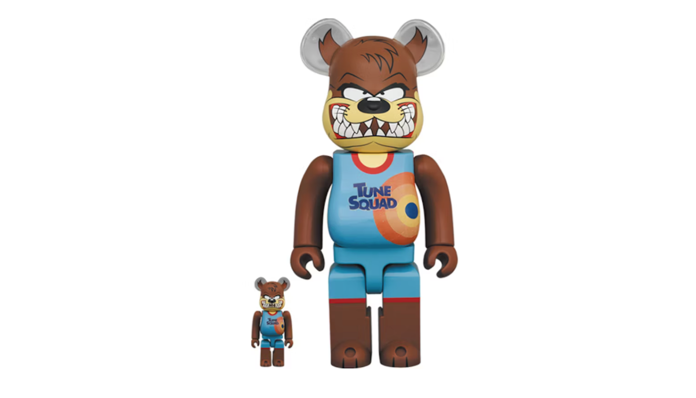 Bearbrick Space Jam: A New Legacy Tasmanian Devil 100% & 400% Set - BSJANLTD14S