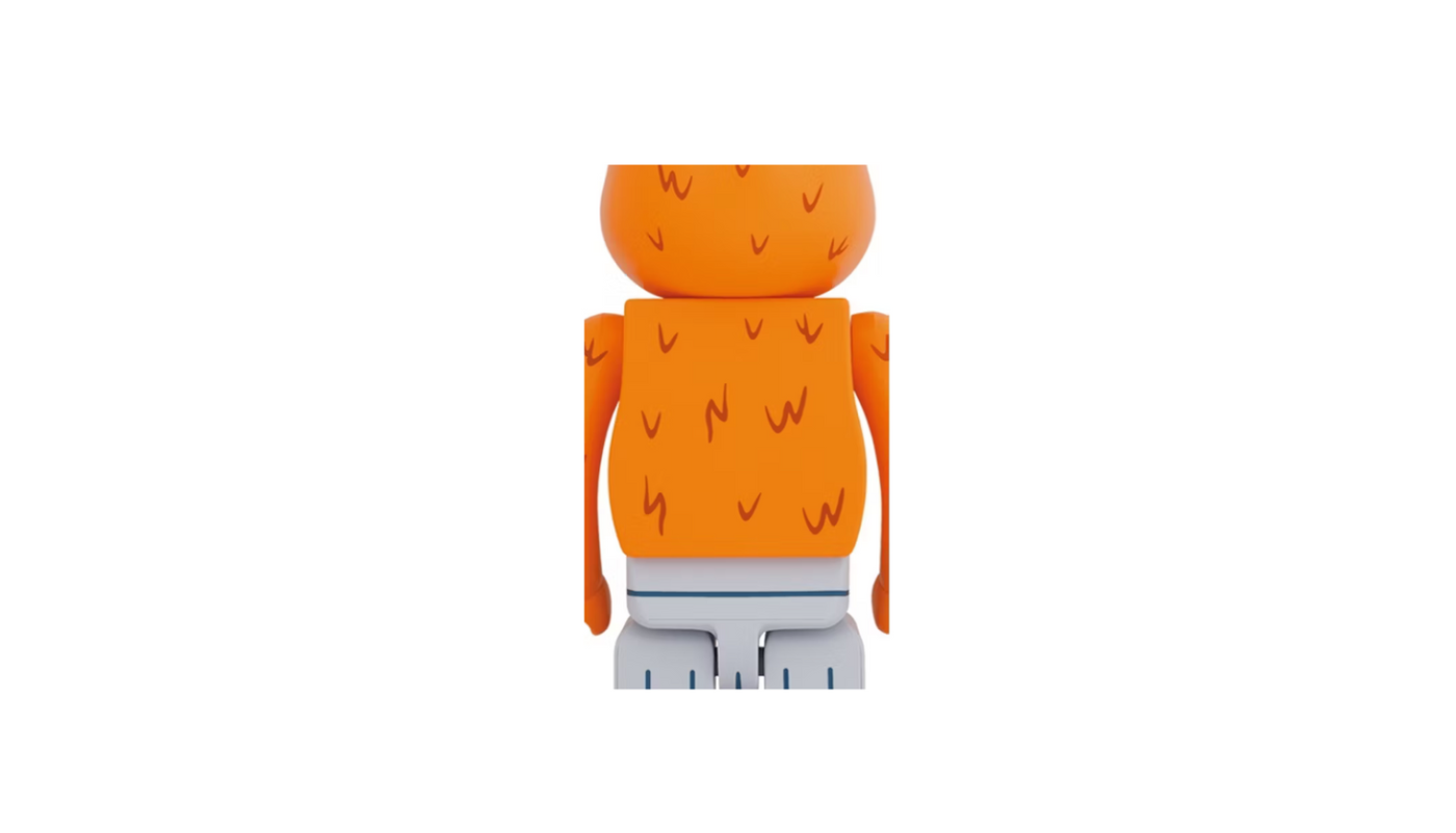 Bearbrick x Sesame Street Oscar the Grouch (The Original Orange Fur Ver.) 1000% - BSSOTG