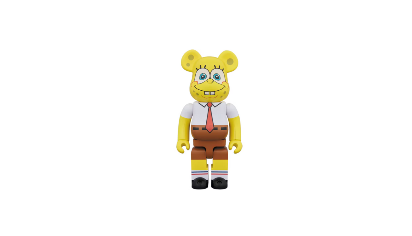 Bearbrick x Spongebob Squarepants (Bob l'éponge) 2018 Version 1000% - BSS1000