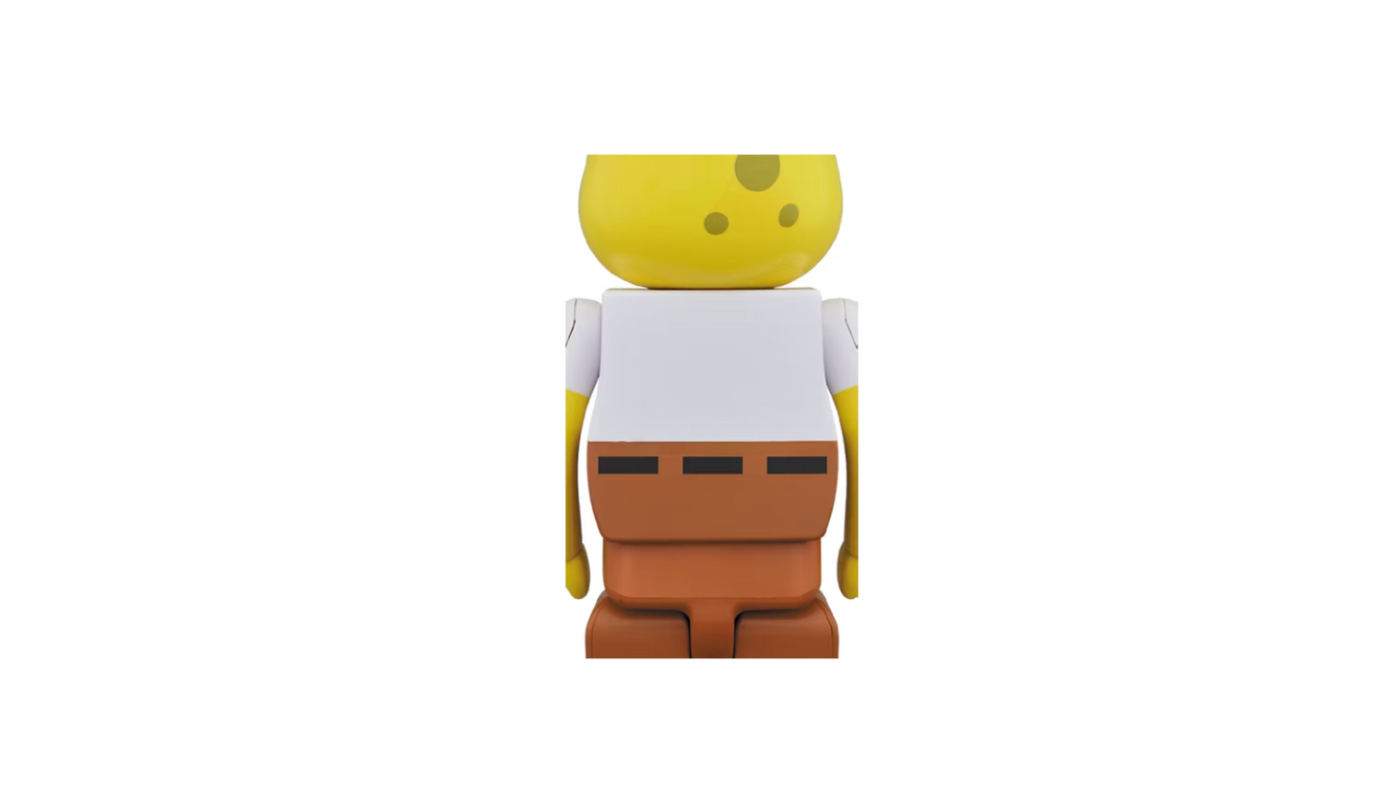 Bearbrick x Spongebob Squarepants (Bob l'éponge) 2018 Version 1000% - BSS1000