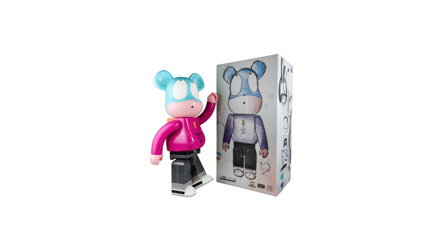 Bearbrick x Edgar Plans Power is in you! 1000% - BEPP1000