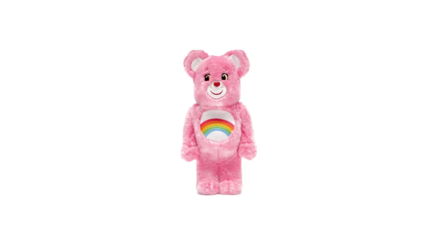 Bearbrick x Care Bears Cheer Bear Costume Ver. 400% - No Box  - BCBCBCV