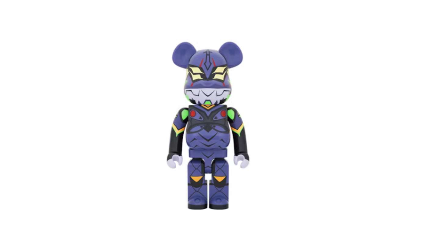 Bearbrick Evangelion Unit 13 (New Paint Version) 1000% - BEUNPV