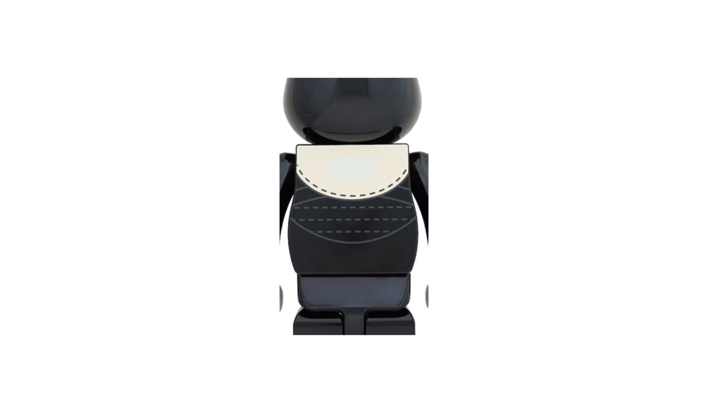 Bearbrick Nike SB 2020 1000% Noir - BNSBN