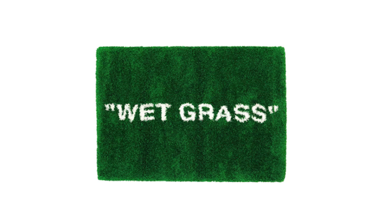 Tapis Virgil Abloh x IKEA MARKERAD WET GRASS vert - TVAIMWG