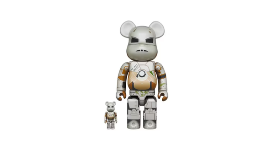 Bearbrick x Marvel The Infinity Saga Iron Man Mark I 100% & 400% Set - BMTISIMM1S