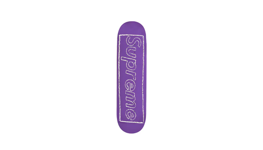 Supreme KAWS Chalk Logo Deck Purple - SKCLDP