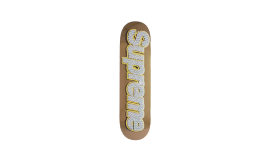 Supreme Bling Box Logo Deck Gold - SBBLDG