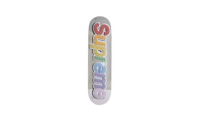 Supreme Box Logo Bling Deck Platinum - SBLBDP