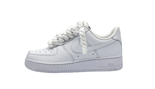 Air Force 1 Custom Big lacets White - AF1CBLW