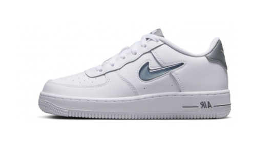 Air Force 1 Low Jewel GS 'White Smoke Grey' - HV2535-100