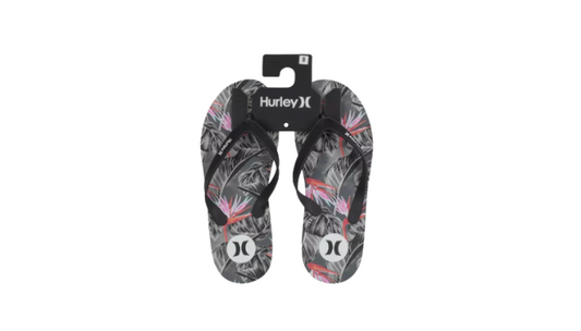 Flip Flop Black Pink - HFFBP