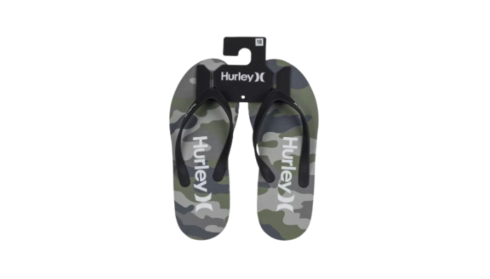 Flip Flops Camo Vert - HFFCB