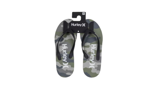 Flip Flops Camo Vert - HFFCB
