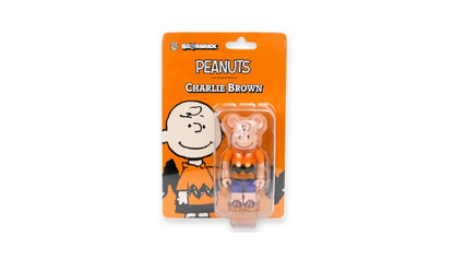 Bearbrick Charlie Brown 100% Beige - BEAR-BECB1B-BEIGE