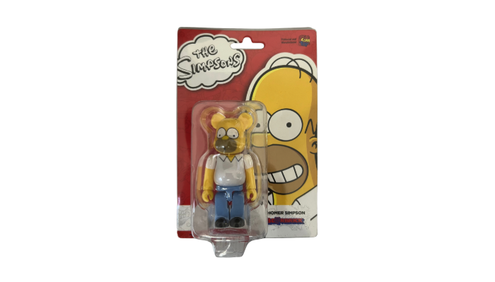 Bearbrick Homer Simpson 100% Yellow - BEAR-BEHS1Y-YELLOW