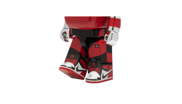 Bearbrick MICHAEL JORDAN AIR JORDAN 1985 PLAYGROUND 100% - BMJAJP
