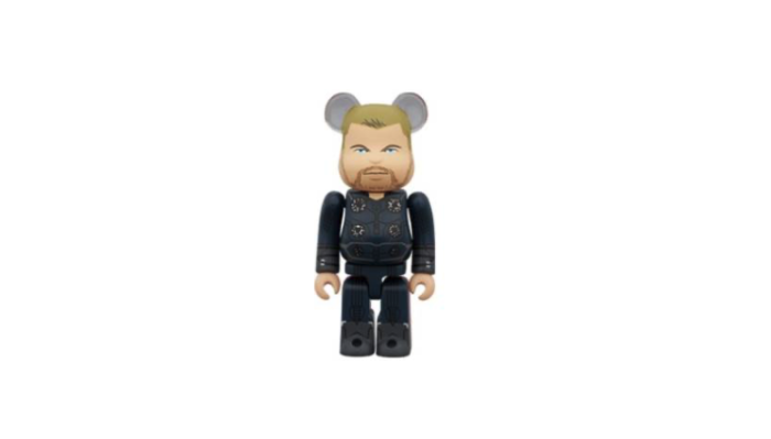 BEARBRICK CHASE: MARVEL - Avengers: The Infinity Saga Thor - BCMATIST