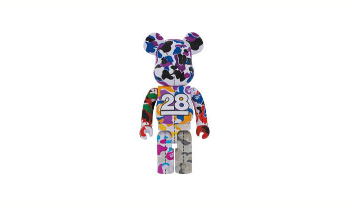 Bearbrick x BAPE 28th Anniversary Camo #2 1000%