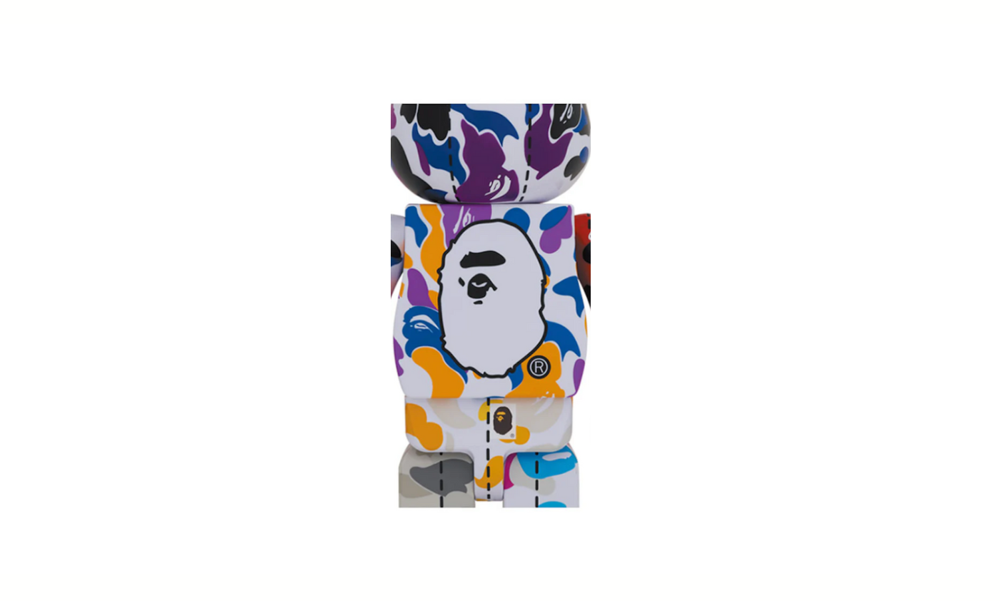 Bearbrick x BAPE 28th Anniversary Camo #2 1000%