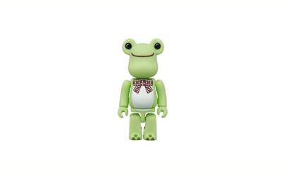 Bearbrick SET Pickles the Frog - 100% 2PC