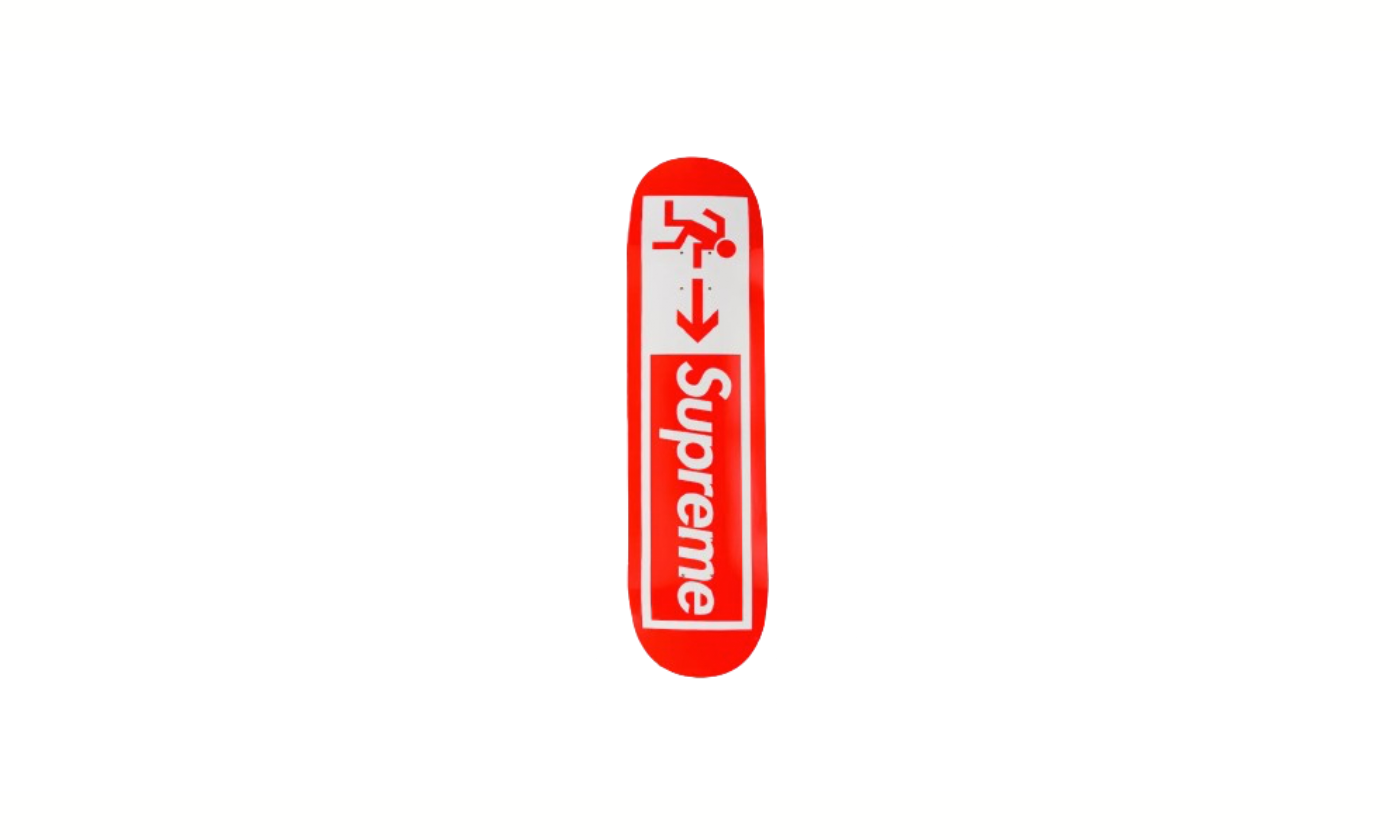 Supreme Exit Skateboard Deck Red