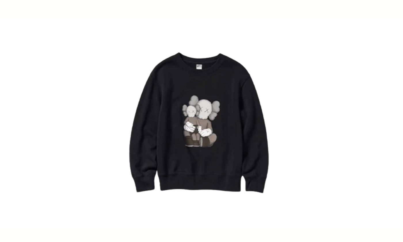 Uniqlo Longsleeve Sweatshirt KAWS Black