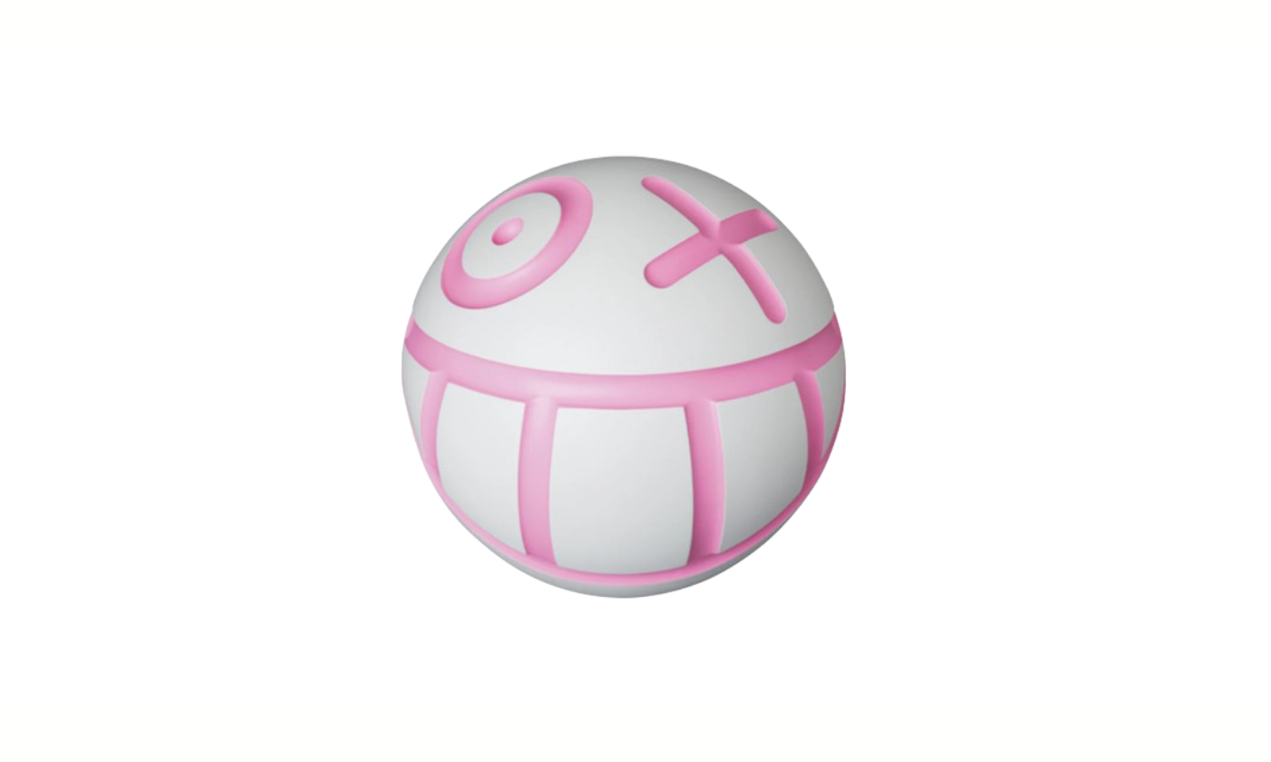 Andre Saraiva Medicom VCD Ball White Pink