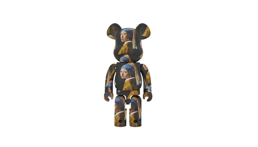 Bearbrick 1000% Johannes Vermeer (La Jeune Fille à la perle)