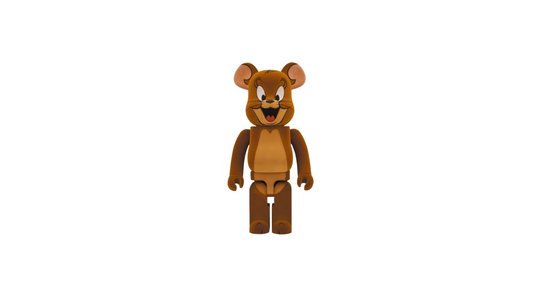 Bearbrick 1000% Tom and Jerry, Jerry effet velours