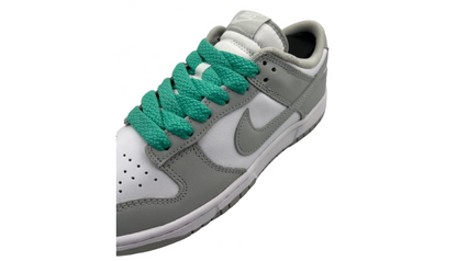 Paire de lacets larges Menthe