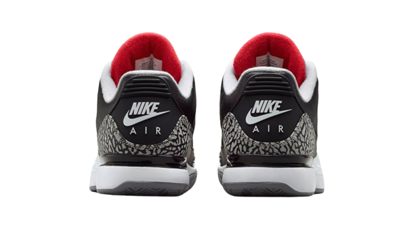 Zoom Vapor AJ3 Black Cement Roger Federer