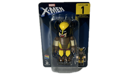 Porte Clés Bearbrick X Marvel X-Men Wolverine 100%