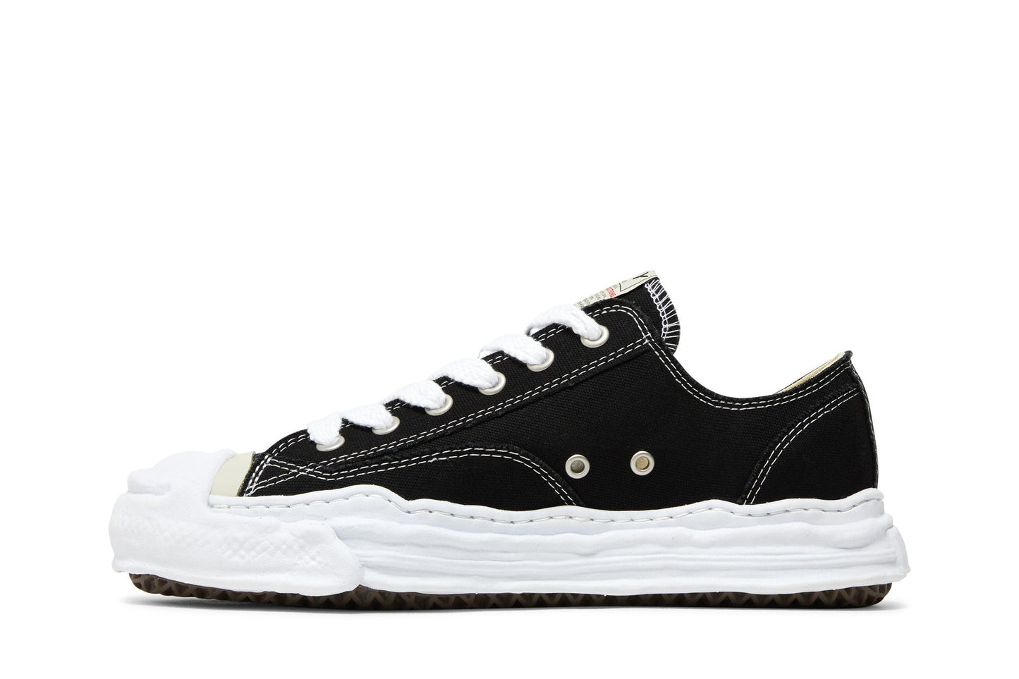 Maison Mihara Yasuhiro Hank OG Sole Canvas Low Black Black