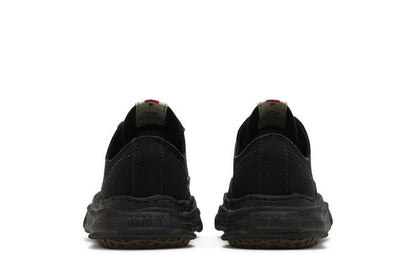 Maison Mihara Yasuhiro Hank OG Sole Canvas Low Black Black