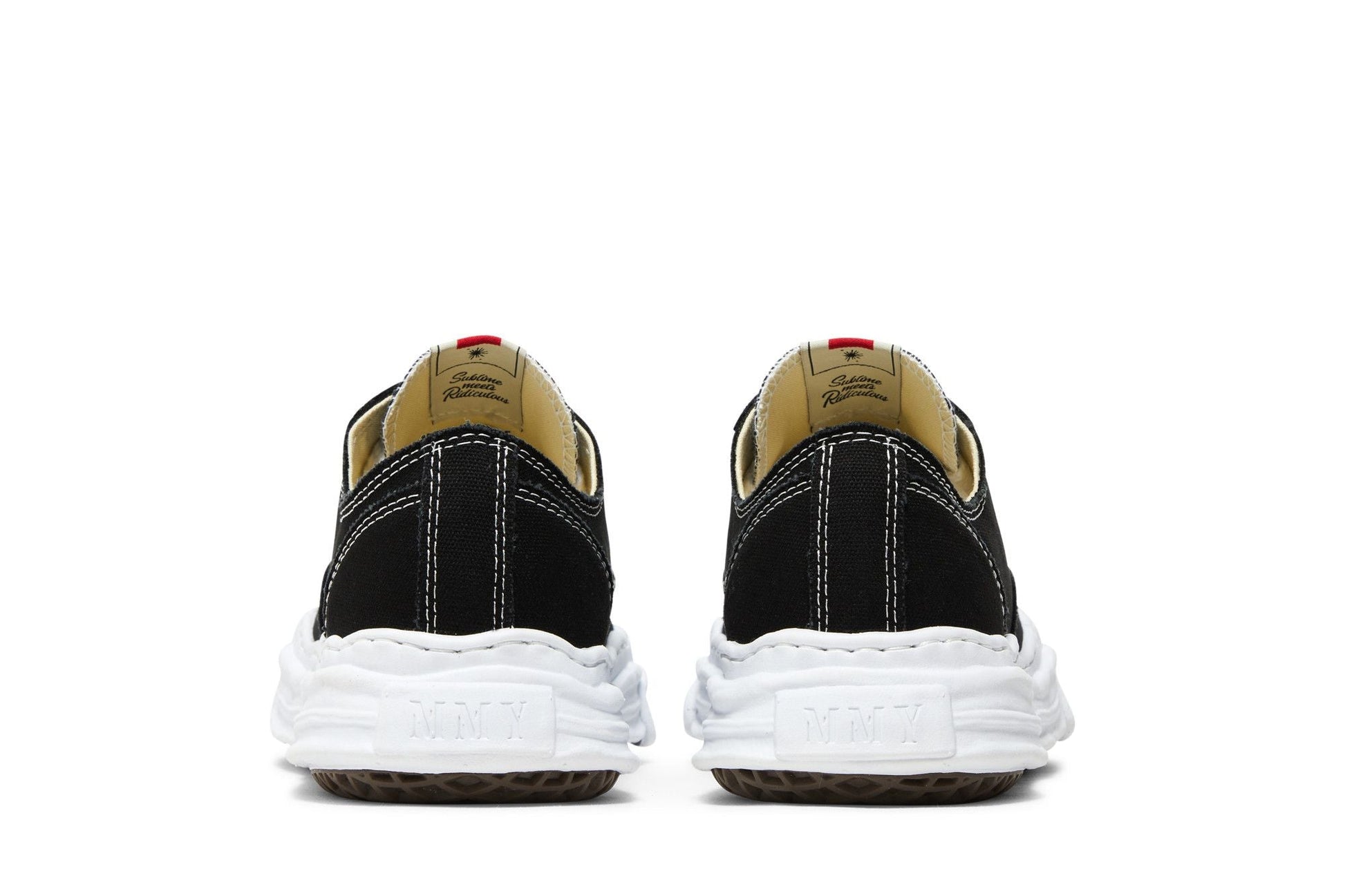Maison Mihara Yasuhiro Hank OG Sole Canvas Low Black Black