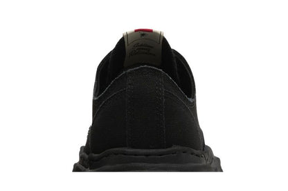 Maison Mihara Yasuhiro Hank OG Sole Canvas Low Black Black
