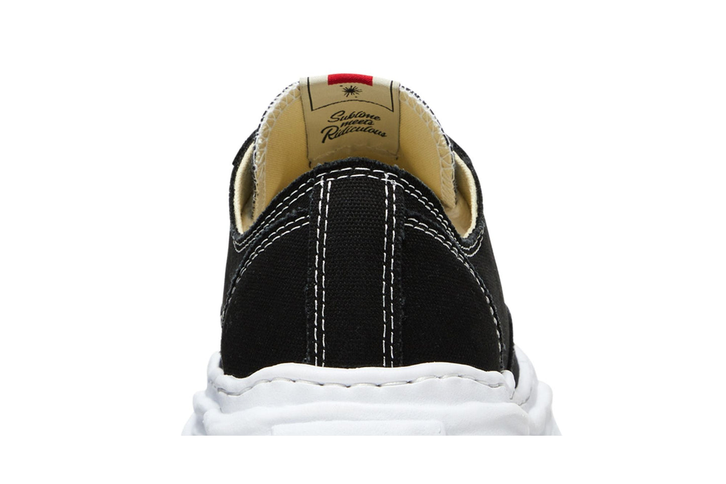 Maison Mihara Yasuhiro Hank OG Sole Canvas Low Black Black