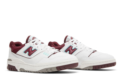 New Balance 550 Burgundy Cyan