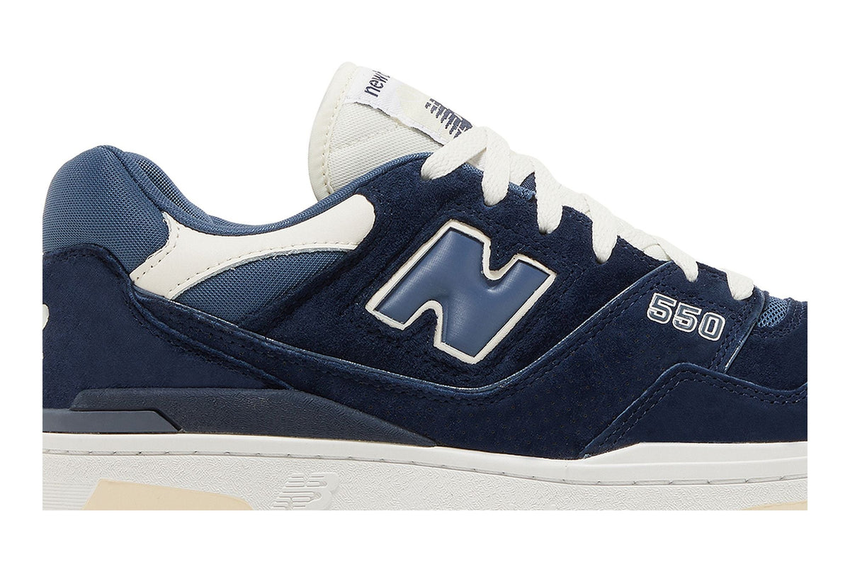 New Balance 550 Natural Indigo Suede