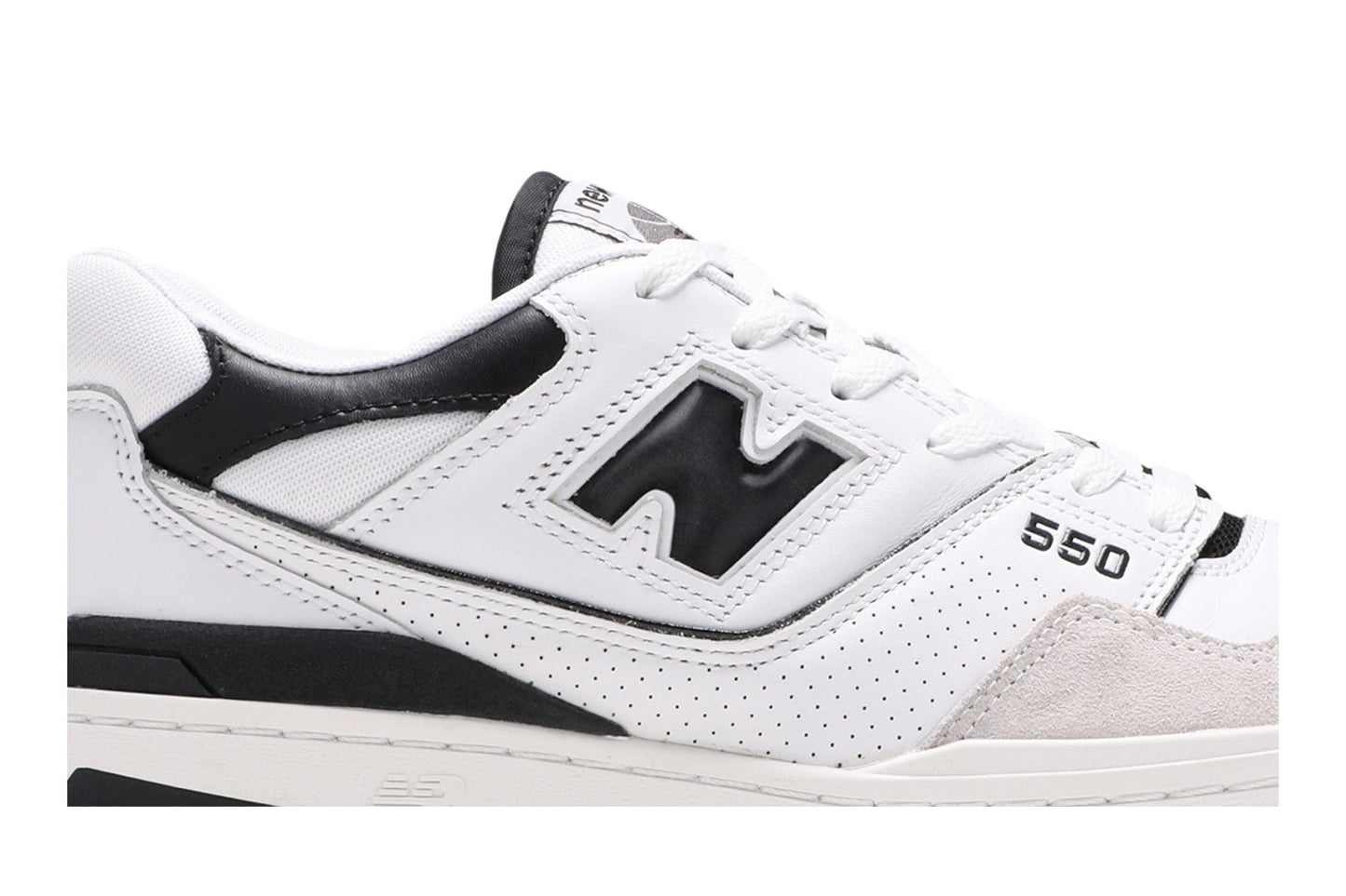New Balance 550 Sea Salt Black