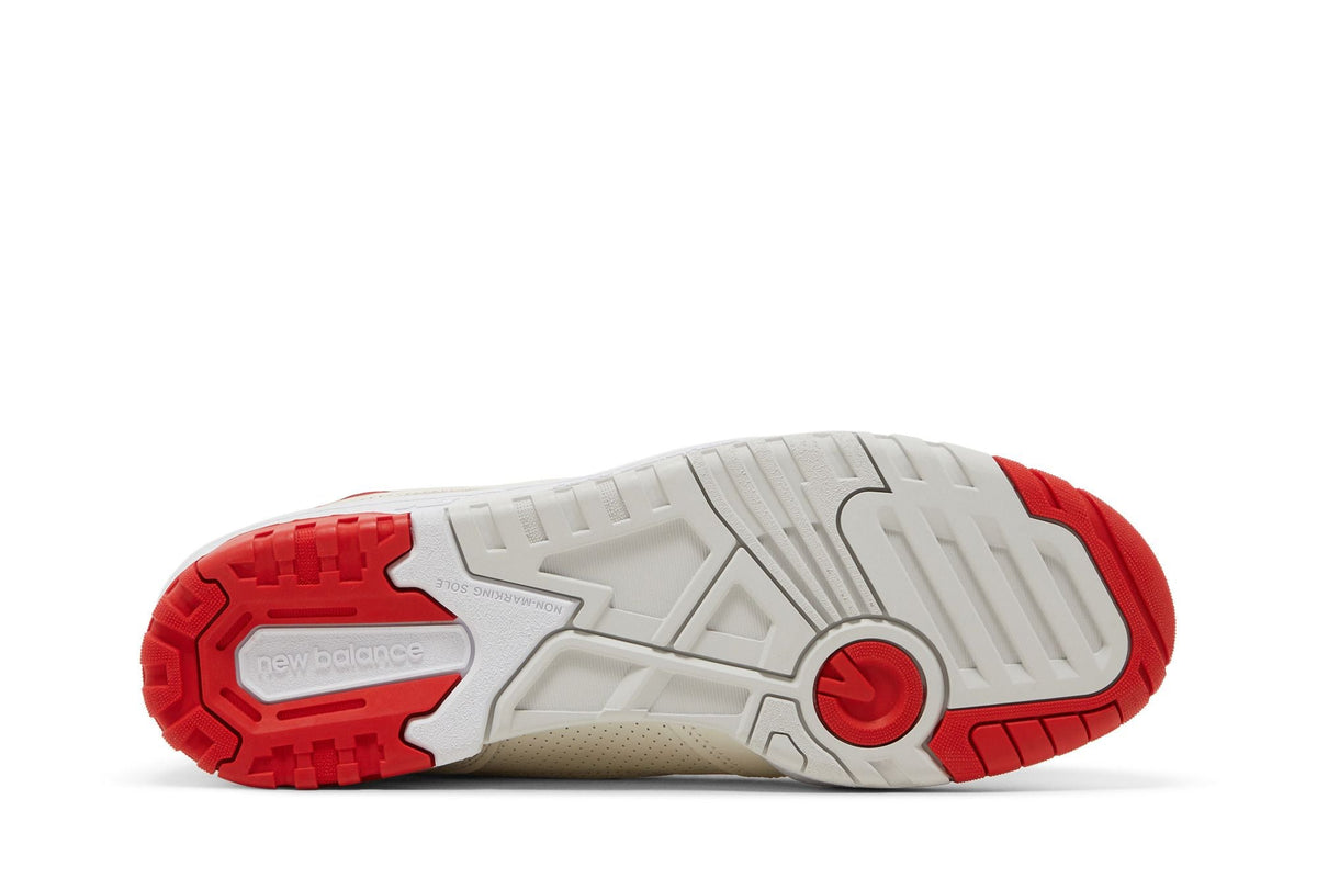 New Balance 550 Sea Salt True Red