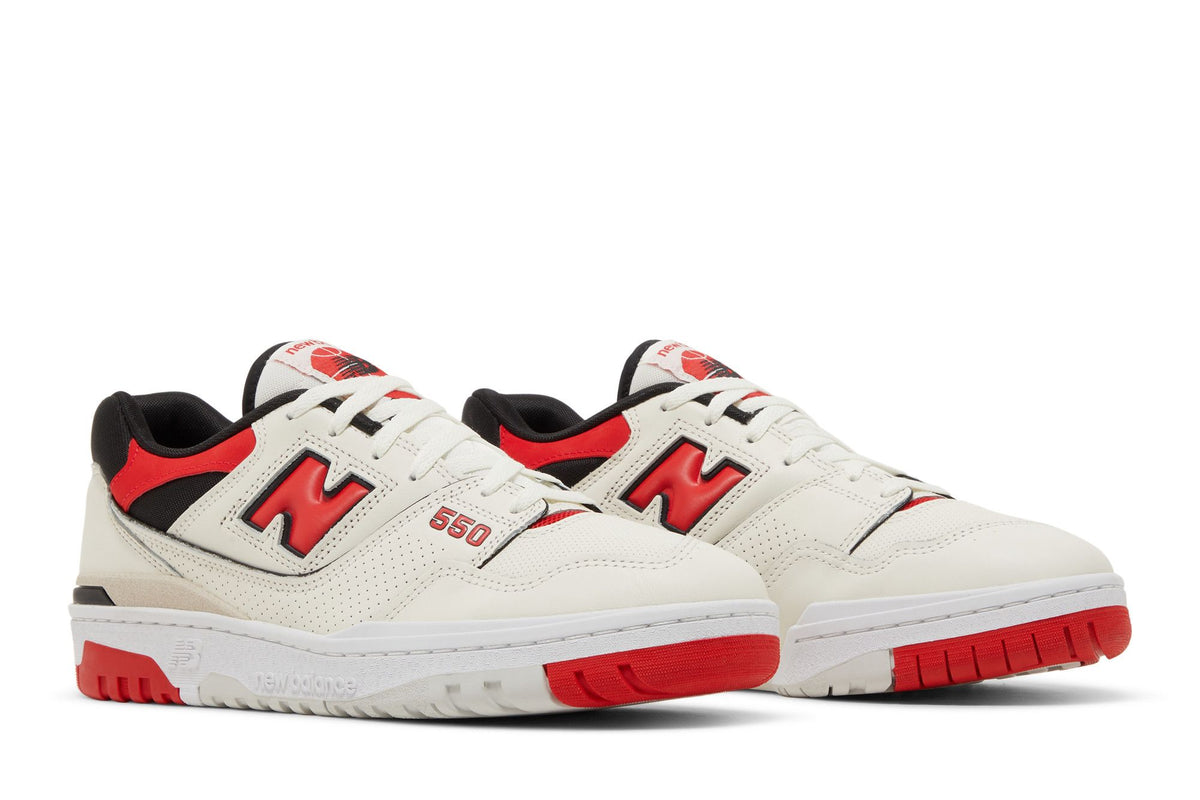 New Balance 550 Sea Salt True Red