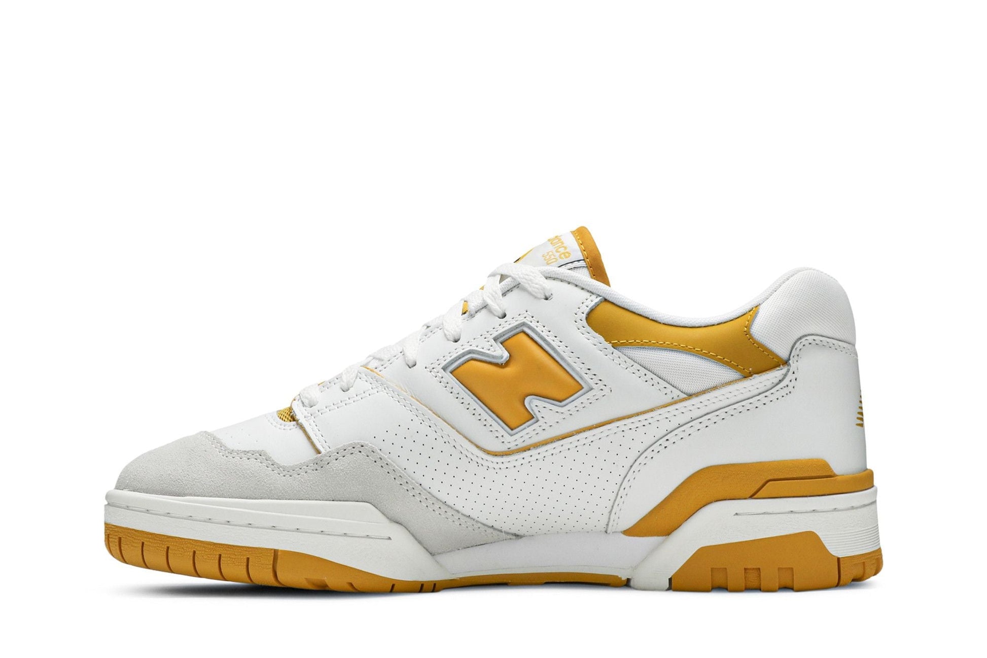 New Balance 550 Sea Salt Varsity Gold