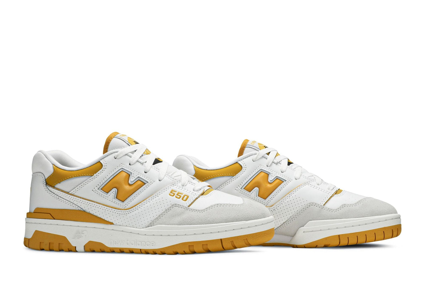 New Balance 550 Sea Salt Varsity Gold