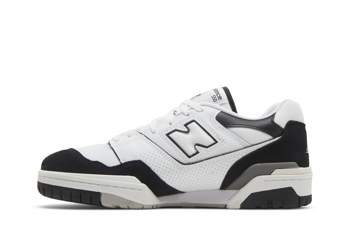 New Balance 550 White Black Rain Cloud