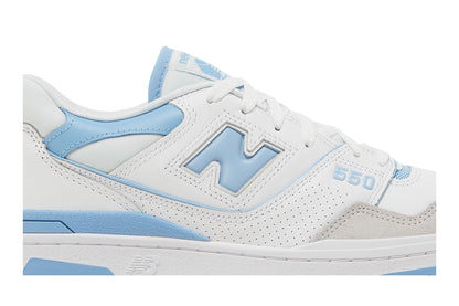 New Balance 550 White Blue Haze Rain Cloud